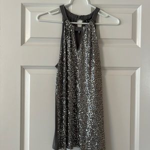 INC sequined top
